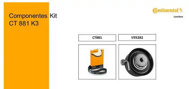 KIT CORREIA COM FIESTA/FUCUS/ECOSPORT 1.6 16V SIGMA