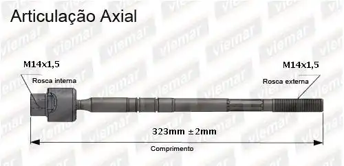 BARRA AXIAL CORSA/PRISMA/CELTA/MONTANA DM(FEMEA)