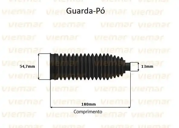 COIFA SETOR LOGAN/SANDERO 06...13 SYMBOL (HIDRAULICA)